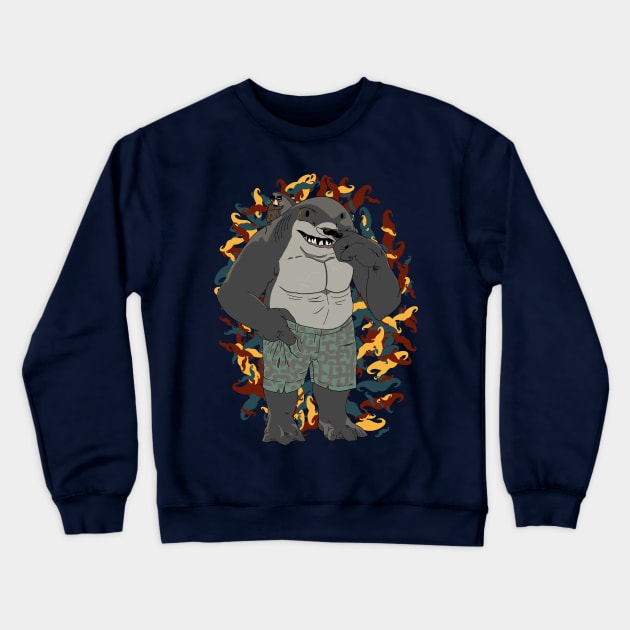 Nanaue Incognito Crewneck Sweatshirt by seamustheskunk